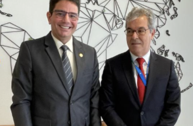 Gladson Cameli pede apoio ao presidente da Apex para ampliar investimentos e exportações no Acre